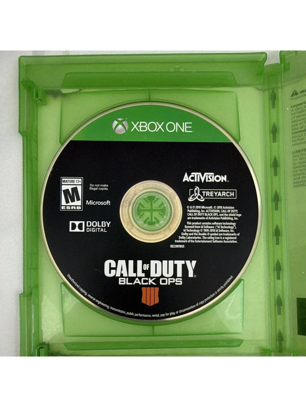 Activision Call of Duty: Black Ops 4 (Xbox One) 4K Ultra HD HDR